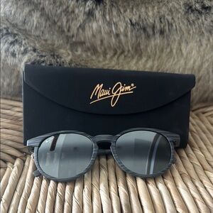 Maui Jim Charcoal Sunglasses with Case